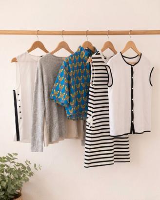Lotto abbigliamento donna ZARA BASIC & altri