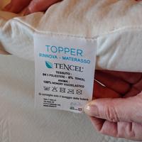 Topper Tencel memory 180x200x5