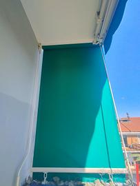 tende da sole verdi, 2 misure differenti.