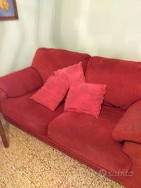 Divano usato in alcantara 