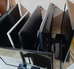 stock 6 tv led 32" da riparare con schermi buoni