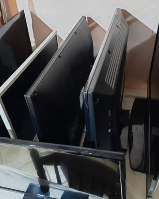 stock 6 tv led 32" da riparare con schermi buoni