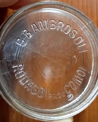 VECCHIO VASO MIELE AMBROSOLI RONAGO COMO VINTAGE
