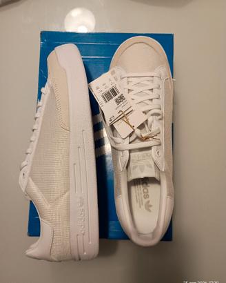 scarpe  Adidas Rod Laver bianche nuove