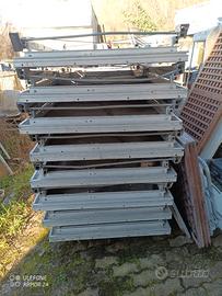 Pedane palco a pantografo