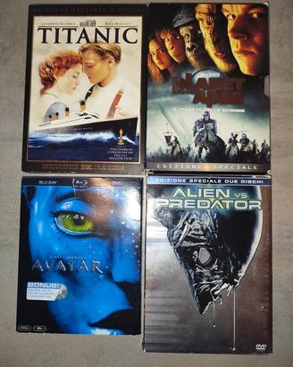 4 film in DVD in edizioni speciali 