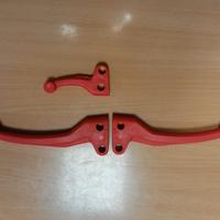 tris leve piaggio CIAO bianche e rosse