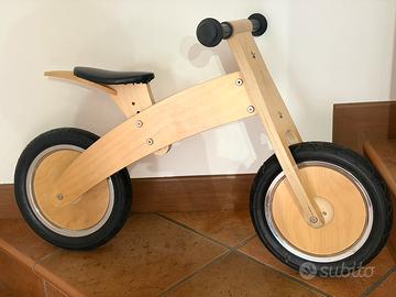 Balance bike in legno