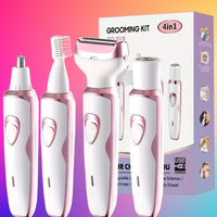 Rasoio elettrico donna 4 in 1 ricarica usb