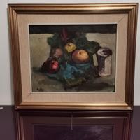 Quadro dipinto rappresenta "natura morta" firmato 