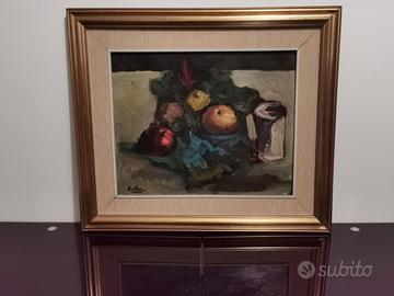 Quadro dipinto rappresenta "natura morta" firmato 