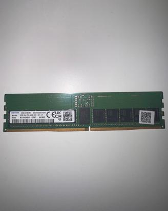 Ram Samsung ddr5 32Gb 6400MHz