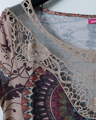 Vestito Smash! con merletto XL