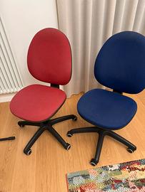 Sedia ufficio con rotella