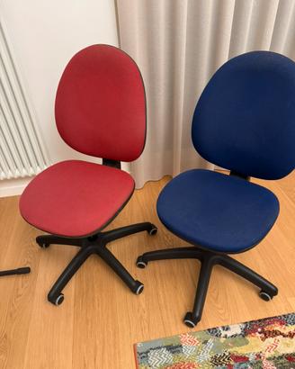 Sedia ufficio con rotella
