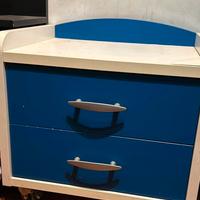 Comodino blu