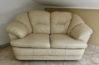 Divano 2 posti in pelle guarda