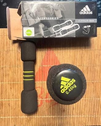 Coppia pesi Adidas 0,45 kg nuovi