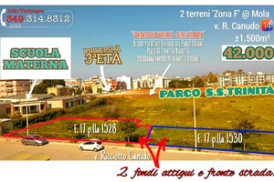 Terreni edificabili in 'Zona F', v. R.Canudo, n.14