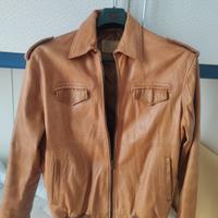 giubbino in pelle  unisex