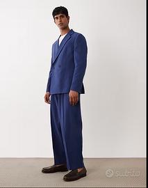 completo doppio petto con pantaloni bombati