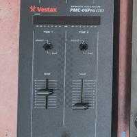 mixer VESTAX PMC 06 PRO BLACK *scratch giradischi 