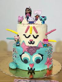 Torta finta Gabby’s dollhouse