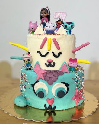 Torta finta Gabby’s dollhouse