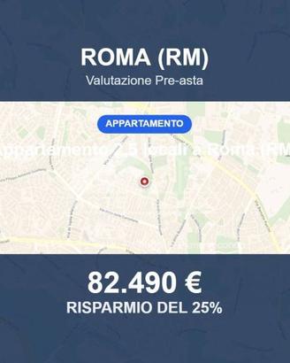 Immobile in asta di 44 m² a Roma