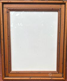 Cornice radica di legno 44x37 cm