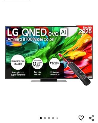 TV LG MiniLED da 55 pollici 2025 - 55QNED86A6A