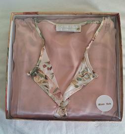 Camicia da notte misto seta