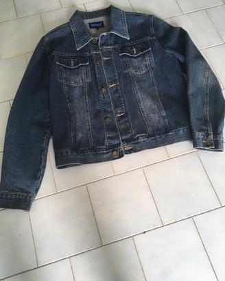 Giubbetto in jeans usato
