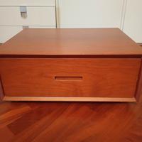 Comodino in ciliegio Poliform