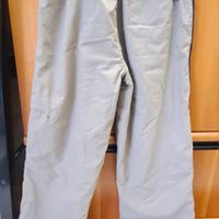 Pantaloni uomo con fodera felpata