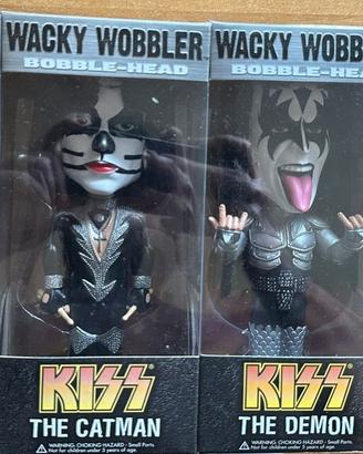 KISS (set di 4) Funko Wacky Wobbler bobblehead