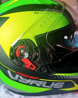 Casco Premier Vyrus verde fluo