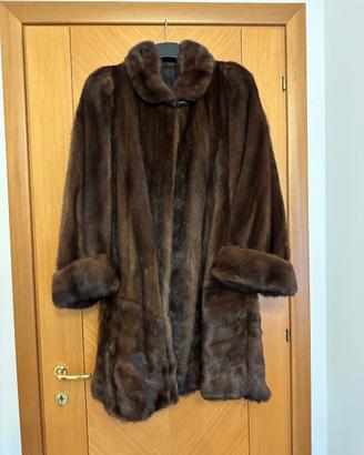 Pelliccia di Visone Maschio Marrone – Taglia L/XL