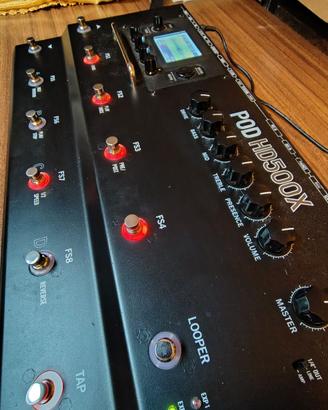 POD HD 500 X Line6 Pedaliera Multieffetto 