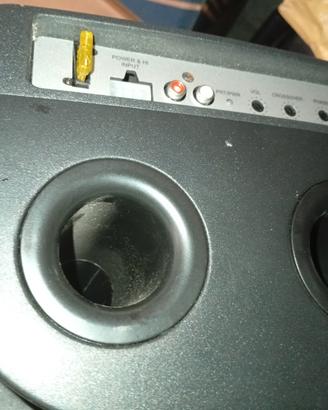 subwoofer amplificato Blaupunkt X Autoradio 