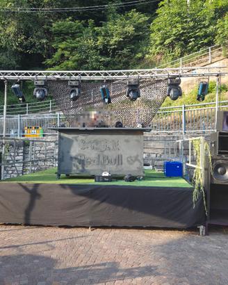 impianto JBL caricato a tromba