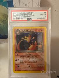 Dark charizard prima edizione grad 4 in italiano