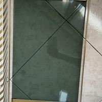 Vassoio in vetro fumé Umberto Mascagni