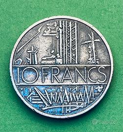Moneta Francia: 10 Franchi 1979 Mathieu