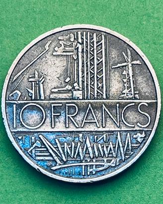 Moneta Francia: 10 Franchi 1979 Mathieu