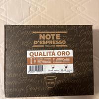 Capsule nespresso: note d'espresso x100