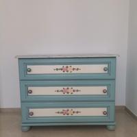 cassettiera in legno