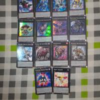 yugioh lotto mostri xyz con numeri