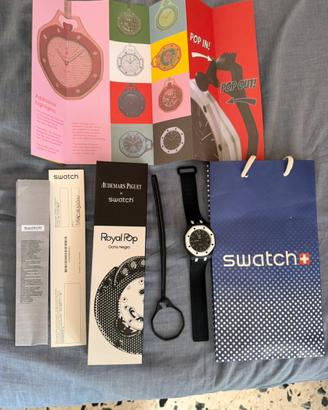 Audemars X Swatch Ocho Negro -