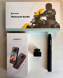 Insta360 X3 KIT MOTO COMPLETO